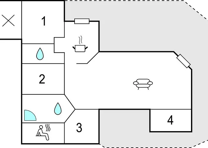 Amazing In With 3 Bedrooms, Sauna & Wifi Holiday home *
